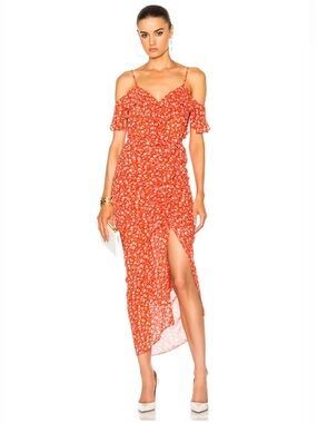 Veronica Beard Marilyn Dress in Red Multi